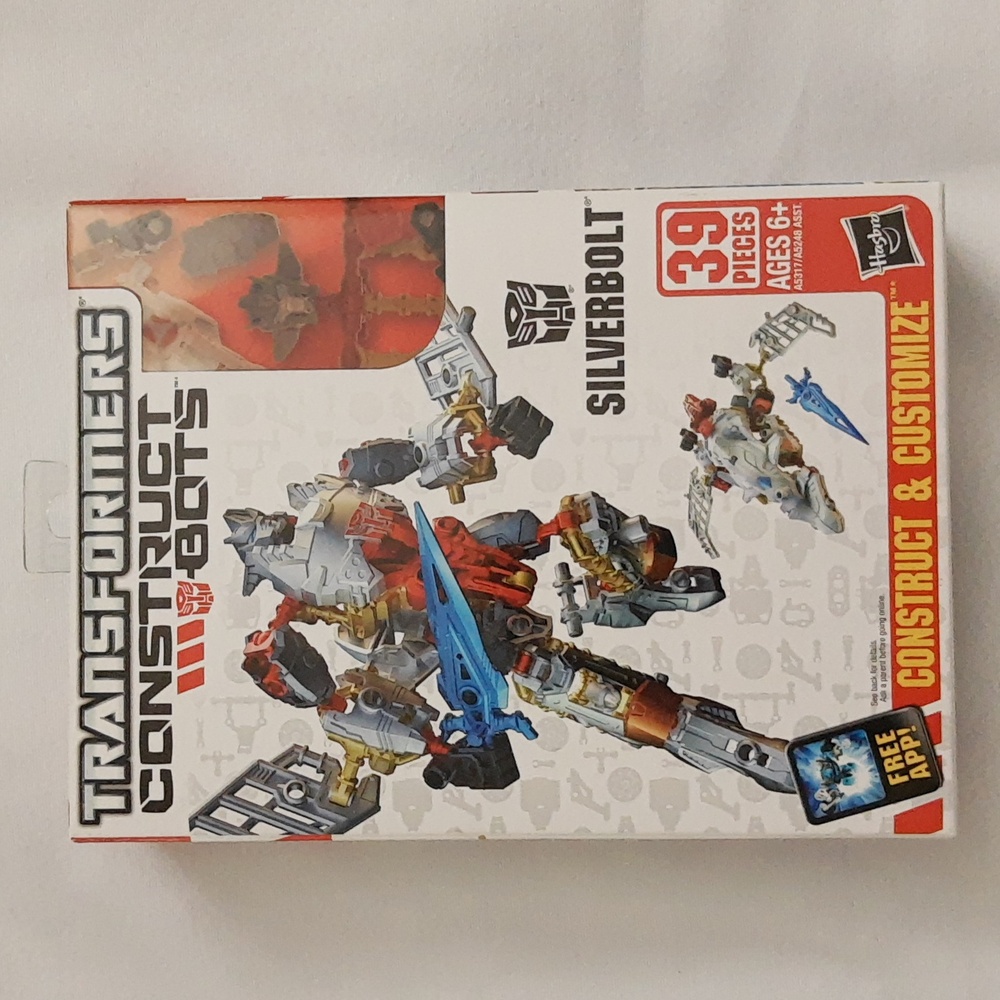 Transformers Construct-Bots Scout Class SILVERBOLT 2-in-1 Build 2013 SEALED